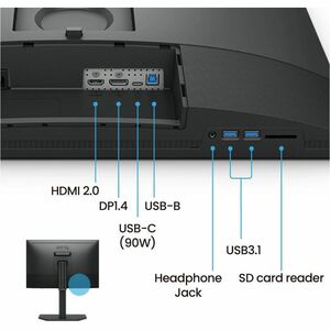 Monitor LED BenQ SW242Q 609,6 mm (24,0") Class WQXGA - 16:10 - Grigio - 61,2 cm (24,1") Viewable - Tecnologia In-plane Swi
