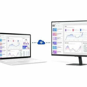 Monitor LED intelligente Samsung S43DM702UU 1092,2 mm (43,0") Class 4K UHD - 16:9 - Nero - 109,2 cm (43") Viewable - Verti