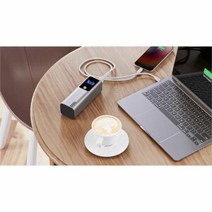 Alogic Ark Stromspeicher - Silber - für MacBook, Notebook, Handy, Tablet-PC, Kabellose Ohrhörer, Gaming-Gerät, MacBook Pro