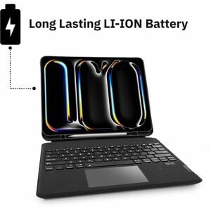 CODi Bluetooth Keyboard Case with Trackpad for iPad Air 13" (M2, M3), iPad Pro 12.9" (5th, 6th Gen) - Transform your iPad 