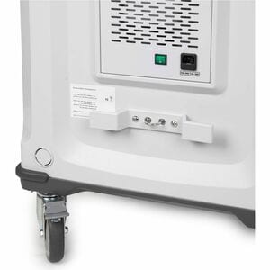 Rocstor Volt C42 Pre-Wired Charging Cart with Intelligent Power Charging 90W - 3 Shelf - 3 Drawer - Push Handle Handle - 4