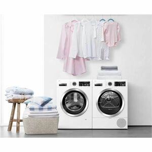 Asciugatrice elettrica Bosch WQB245B0IT Caricamento Frontale Condensatore/pompa di calore - Bianco - Smart Connect