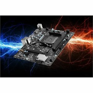 MSI B450M-A PRO MAX II Gaming Desktop Motherboard - AMD B450 Chipset - Socket AM4 - Micro ATX - Athlon, Ryzen 5 Processor 