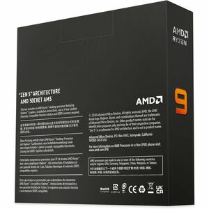 AMD Ryzen 9 9000 9950X Hexadeca-core (16 Core) 4.30 GHz Processor - OEM Pack - 64 MB L3 Cache - 16 MB L2 Cache - 1.25 MB L