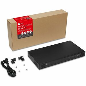 SIIG 16-Port Industrial USB-C PD Charging Station - 1000W - up to 10 USB-C 100W - up to 16 USB-C 60W - SIIG 16-Port Indust