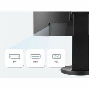 ViewSonic VG2208A-HD 22" Class Full HD LED Monitor - 55.9 cm (22") Viewable - LED Backlight - 1920 x 1080 - 250 cd/m² - 5 