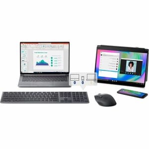 Dell Rechargeable Collaboration Keyboard and Mouse Combo US English-KM900-Retail Packaging