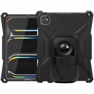 The Joy Factory aXtion Bold MP Rugged Carrying Case for 11" Apple iPad Pro 11 Tablet - Shock Proof, Drop Proof - Silicone 