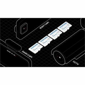 Samsung PRO Endurance MB-MJ128K 128 GB Class 10/UHS-I (U3) V30 microSDXC - 100 MB/s Read - 40 MB/s Write - 120 Month Warranty