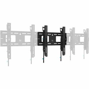 Neomounts Wall Mount for TV - Black - Height Adjustable - 1 Display(s) Supported - 81.3 cm to 190.5 cm (75") Screen Suppor