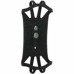 MOBILIS Carrying Case Walkie-talkie - Black - Drop Resistant, Anti-slip - Silicone Body - Chest Strap - 1