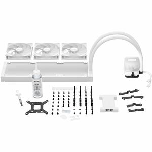 be quiet! Light Loop Cooling Fan/Radiator/Pump - CPU, Processor - 120 mm Maximum Fan Diameter - 3 x Fan(s) - 2100 rpm - 4-