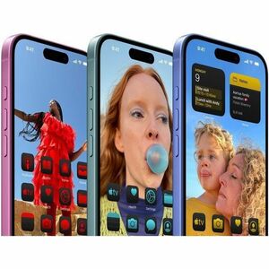 Apple iPhone 16 256 GB Smartphone - 6.1" OLED 2556 x 1179 - A18Hexa-core (6 Core) - 8 GB RAM - iOS 18 - 5G - Teal - Bar - 
