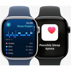 Apple Watch Series 10 Smart Watch - 42 mm - 36 mm - Electrical Heart Sensor, Pulse Oximeter Sensor, Optical Heart Rate Sen