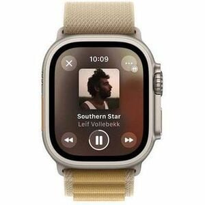 Apple Watch Ultra 2 Smart Watch - 49 mm Case Height - 44 mm Case Width - Natural Case Color - Tan Band Color - Ver Body Ma
