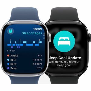 Apple Watch Series 10 智能手表 - 46 毫米 Case Height - 9.70 毫米 Case Thickness - 39 毫米 Case Width - 黑 Case Color - 黑 Band Color -