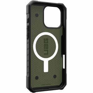 Urban Armor Gear Pathfinder Rugged Case for Apple iPhone 16 Pro Max Smartphone - Hex Pattern - Olive Drab - Impact Resista