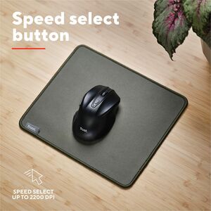 Trust Nito Maus - Funkfrequenz - USB 3.0 Typ A - Optisch - 5 Taste(n) - Schwarz - Kabellos - 10 m - 2,40 GHz - 2200 dpi Au