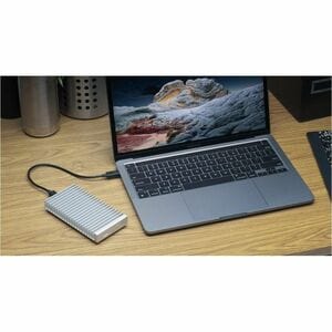 OWC Express 1M2 1 TB Portable Rugged Solid State Drive - M.2 External - PCI Express NVMe (PCI Express NVMe 4.0) - Silver -