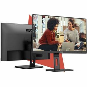 AOC U27E3UF 27" Class 4K UHD LED Monitor - 16:9 - Textured Black - 68.6 cm (27") Viewable - In-plane Switching (IPS) Techn