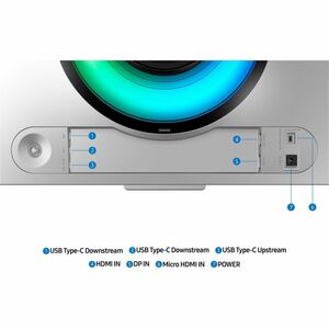 Samsung Odyssey OLED G9 S49DG954SU 49 Zoll Class Dual Quad HD (DQHD) Gekrümmter Bildschirm Smart-Gaming-OLED-Monitor - 32: