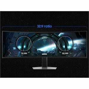Samsung Odyssey G9 S49DG934SU 49 Zoll Klasse DWQHD Gekrümmter Bildschirm OLED-Monitor - 124,5 cm (49 Zoll) Viewable - OLED
