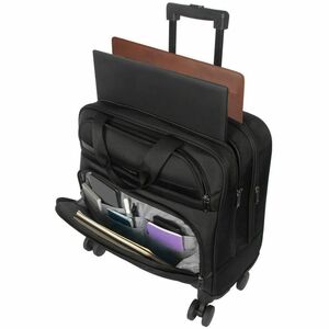 Estuche de transporte Targus Transit TBR044GL (Rodillo) para 38.1cm (15") a 40.6cm (16") Portátil - Negro - Conforme con n