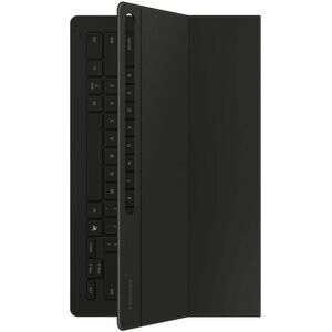 Samsung Keyboard/Cover Case (Book Fold) Samsung Galaxy Tab S10 Ultra, Galaxy Tab S9 Ultra Tablet - Black - 211.4 mm Height
