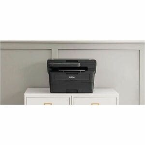 Brother HL-L2465DW Wired & Wireless Laser Multifunction Printer - Monochrome - Copier/Printer/Scanner - 30 ppm Mono Print 