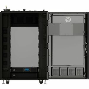VERTIV SmartCabinet ID 24U Rack Cabinet for Data Center - 800.10 mm Rack Width x 1201.42 mm Rack Depth - 1299.54 kg Maximu