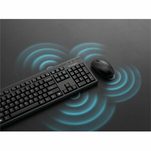 KENSINGTON KM270 EQ WIRELESS KE MOUSE SET (RECHARGEABLE) - GERMA