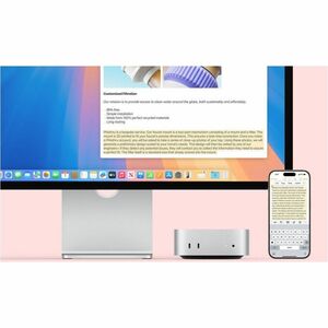 Apple Mac mini MCX44CH/A 台式计算机 - Apple - 24 GB - 512 GB SSD - Mini PC - 银 - Apple M4 Pro 芯片 - Apple 16核 - IEEE 802.11ax Wi