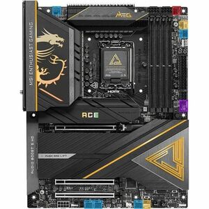 MSI MEG Z890 ACE Gaming Desktop Motherboard - Intel Z890 Chipset - Socket LGA-1851 - ATX - Core Ultra Processor Supported 