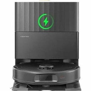 Robot Vacuum Cleaner Roborock Qrevo Plus senza filo - Nero - 60 W Motore - 330 mL Capacità polvere - 80 mL Capacità serbat