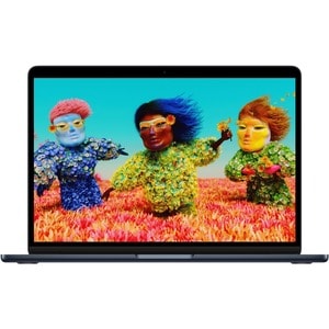 Apple MacBook Air MC8K4LL/A 13.6"" Notebook - Apple M3 - 16 GB - 256 GB SSD - English (US) Keyboard - Midnight - Apple M3 