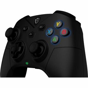 MSI Force GC300 Gaming Pad - Wireless, Cable - Bluetooth - USB - Android, PC, Tablet, Smartphone - 6.56 ft Cable - Black