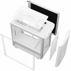 be quiet! Pure Base 501 Pure Base 501 Airflow Window White Computergehäuse - ATX, Micro ATX, Mini ATX Motherboard Supporte