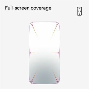 invisibleSHIELD Glass XTR4 Tempered Glass, Graphene Screen Protector for Samsung Galaxy S25 - For AMOLED Smartphone - Anti