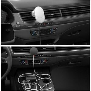 Belkin BoostCharge Pro Induktionsladegerät - Grau - für Qi2-fähiges Gerät, iPhone - Eingangsstecker: USB - MagSafe-Technol