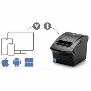Bixolon SRP-350plusV Retail, Restaurant, Lottery, Hypermarket, POS System Direct Thermal Printer - Monochrome - Wall Mount