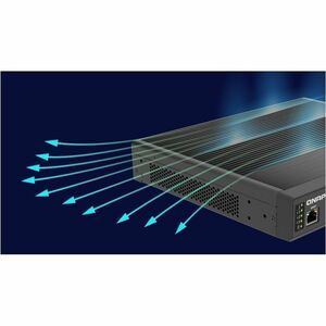 QNAP QSW-IM3216-8S8T Ethernet Switch - 8 Ports - Manageable - 10 Gigabit Ethernet - 10GBase-T, 10GBase-X - 2 Layer Support