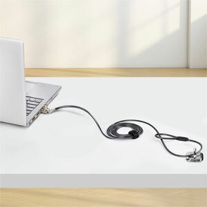 StarTech.com Cable Lock For Notebook, Docking Station, Monitor, Printer, Projector - TAA Compliant - 2.01 m Cable - Keyed 