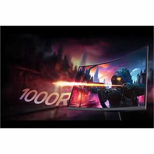 LG UltraGear 32GS60QC-B 32" Class WQHD Curved Screen Gaming LCD Monitor - 16:9 - 80 cm (31.5") Viewable - Vertical Alignme