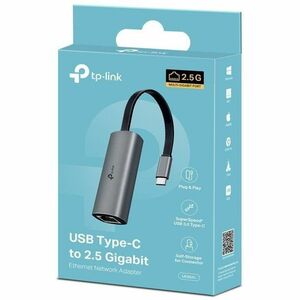 TP-Link UE302C USB Type-C to 2.5 Gigabit Ethernet Network Adapter - USB 3.0 Type C - 1 Port(s) - 1 - Twisted Pair - 2.5GBa
