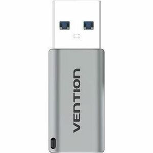 Vention CDPH0 Data Transfer Adapter - 1 x USB 3.0 Type A - Male - 1 x USB 3.1 (Gen 1) Type C - Female - Nickel Connector -