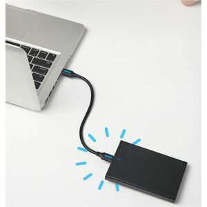 Vention KPAB0 Drive Enclosure SATA/600 - USB 3.0 Micro-B Host Interface - UASP Support Portable - Black - 1 x HDD Supporte