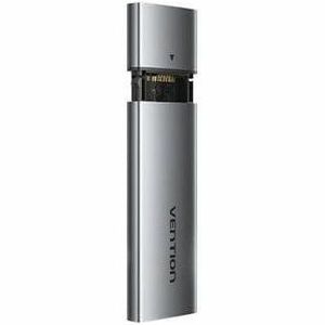Vention KPEH0 Drive Enclosure SATA, M.2 - USB 3.1 (Gen 1) Type C Host Interface - UASP Support Portable - Space Gray - 2 T