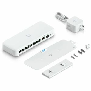 Ubiquiti Flex Ethernet Switch - 9 Ports - 2.5 Gigabit Ethernet, 10 Gigabit Ethernet - 2.5GBase-T, 10GBase-T, 10GBase-X - 2