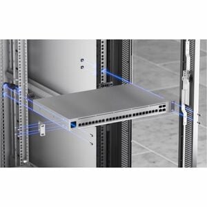 Ubiquiti Pro HD Ethernet Switch - 24 Ports - 2.5 Gigabit Ethernet, 10 Gigabit Ethernet - 2.5GBase-T, 10GBase-T, 10GBase-X 
