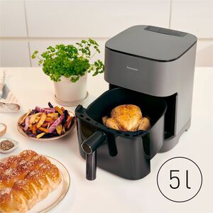 Panasonic NF-CC500SXE Airfryer - 1450 W - 5 L - Dark Grey